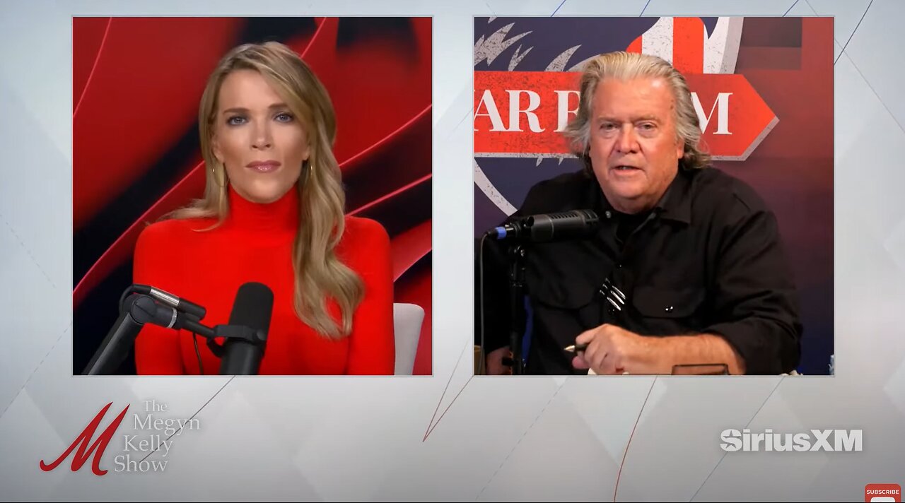 MEGYN KELLY: Jimmy Kimmel and Sore Cultural Losers, and Charlie Kirk's Spiritual Revival, w/ Bannon