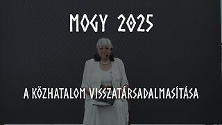 MOGY 2025 - A közhatalom visszatársadalmasítása - Király B. Izabella
