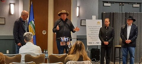 Alberta Prosperity Project Press conference - May 12 2025 Hotel Arts Calgary Alberta
