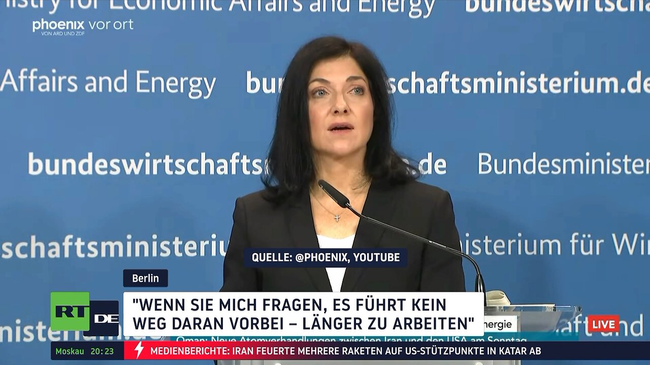 Schieflage am Arbeitsmarkt – Bundeswirtschaftsministerin fordert späteren Renteneintritt