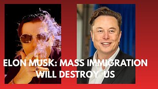 Elon Musk: Mass Immigration will Destroy Us!