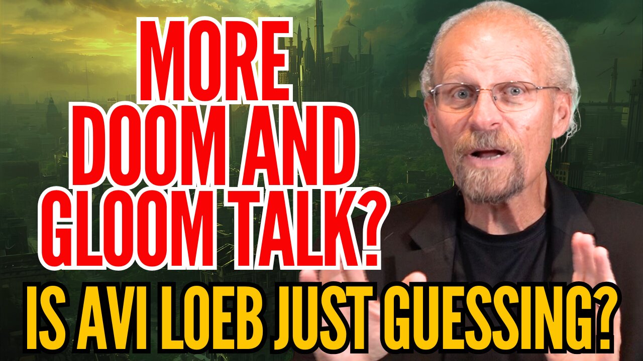 Avi Loeb Talks BLACK SWAN EVENT Again!