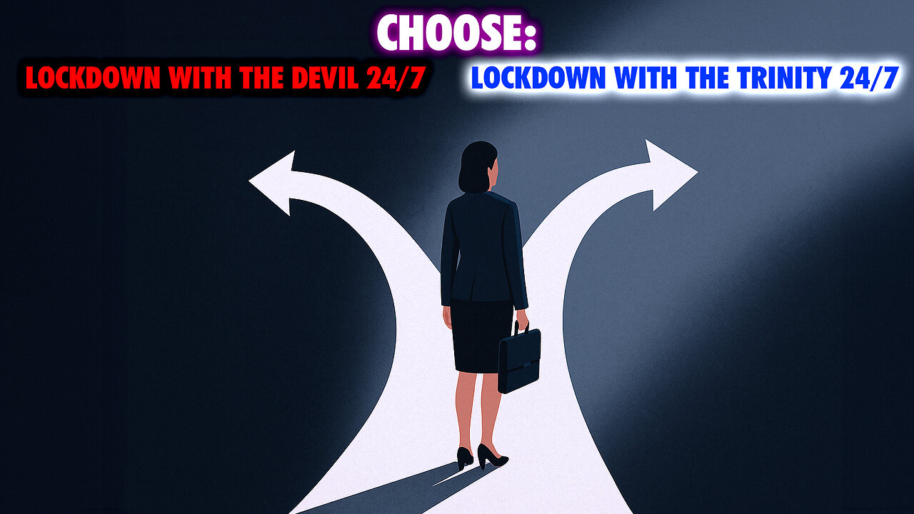 10/30/25 Thurs Discipleship: CHOOSE EACH MOMENT - LOCKDOWN 24/7 with The Trinity vs. with the devil
