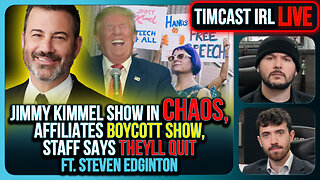 Jimmy Kimmel Show IN CHAOS Before Return, Affiliates REFUSE, Staff Says THEYLL QUIT