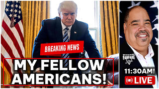 BREAKING NEWS: PRESIDENT TRUMP ADDRESSES AMERICA FROM THE OVAL OFFICE!
