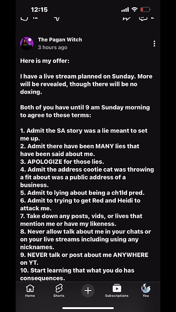 Slothpigs weird court sht that never comes to fruition 🤡