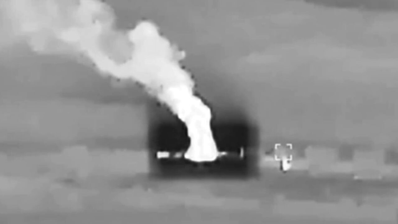 Záběry z ukrajinského útoku na přečerpávací stanici ropovodu Družba (06.09.2025)