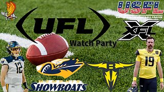 Memphis Showboats vs San Antonio Brahmas LIVE WATCH PARTY and Play by Play