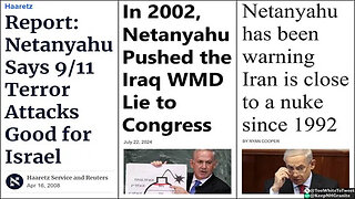 Benjamin Netanyahu: A lifetime of Lies and Warmongering ✡🤥