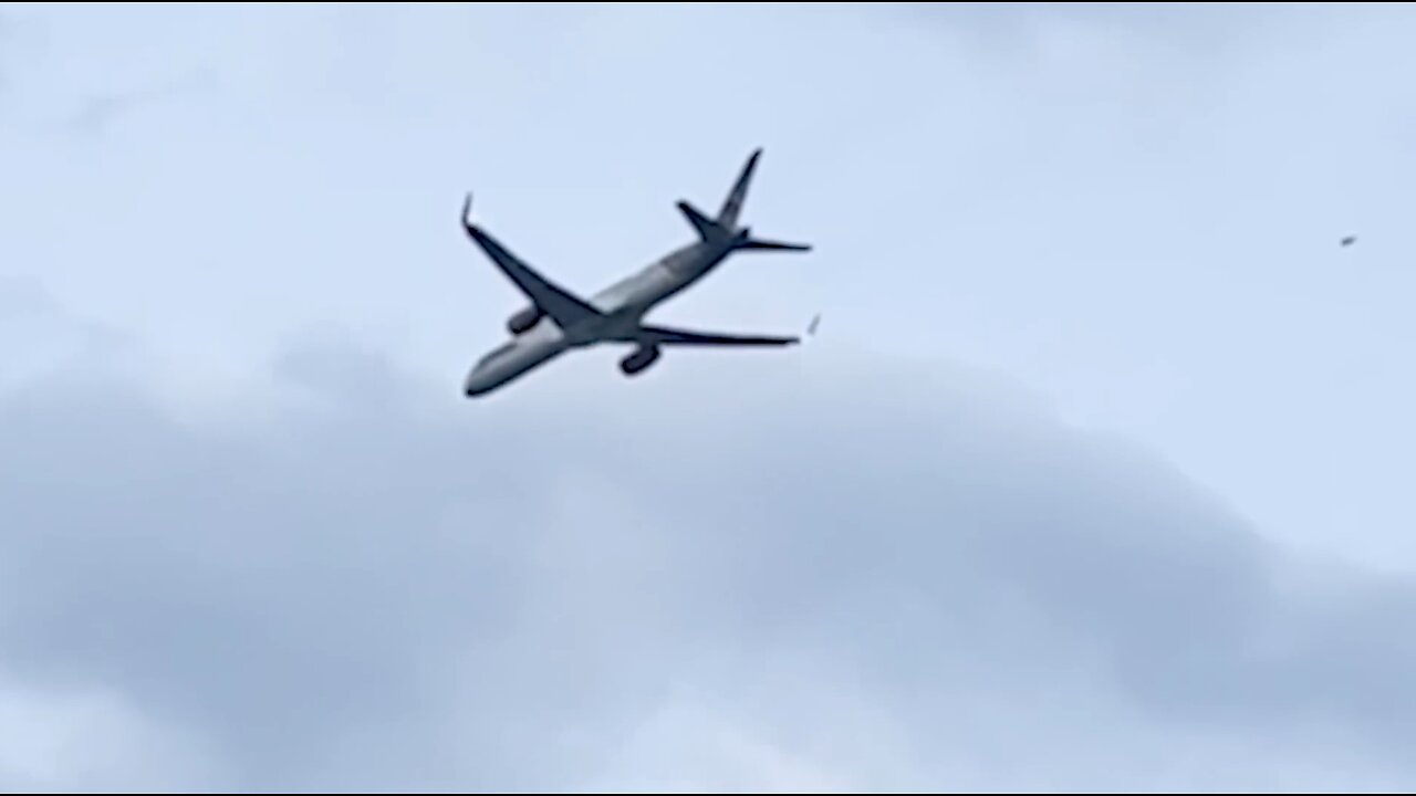 Boeing Plane Makes Emergency Landing After Engine Bursts Into Flames