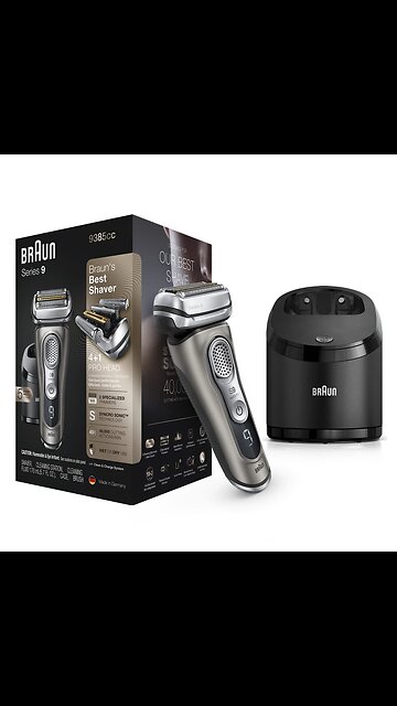 Braun Series 9 9385cc Latest Generation Electric Shaver