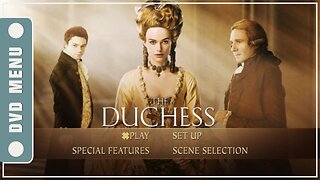 The Duchess - DVD Menu