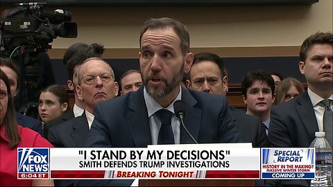 Jack Smith Ducks Questions About Trump Calling Him Out