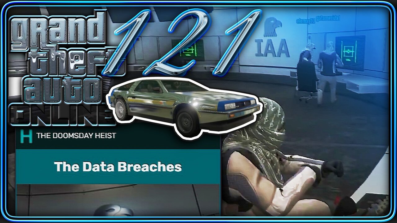 121. GTA Online | Facility Heist: The Data Breaches | 2 Spanyol Sráccal