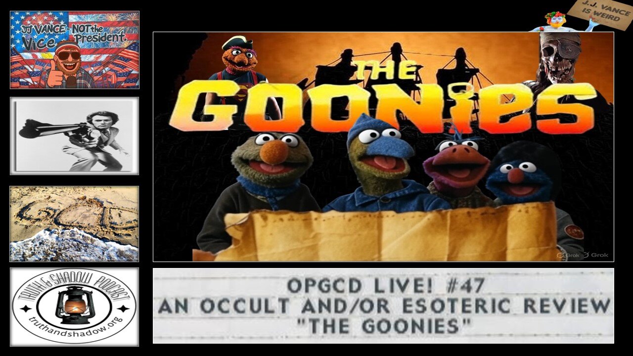 OpGCD Live! #47 - An Occult and/or Esoteric Review of "The Goonies"