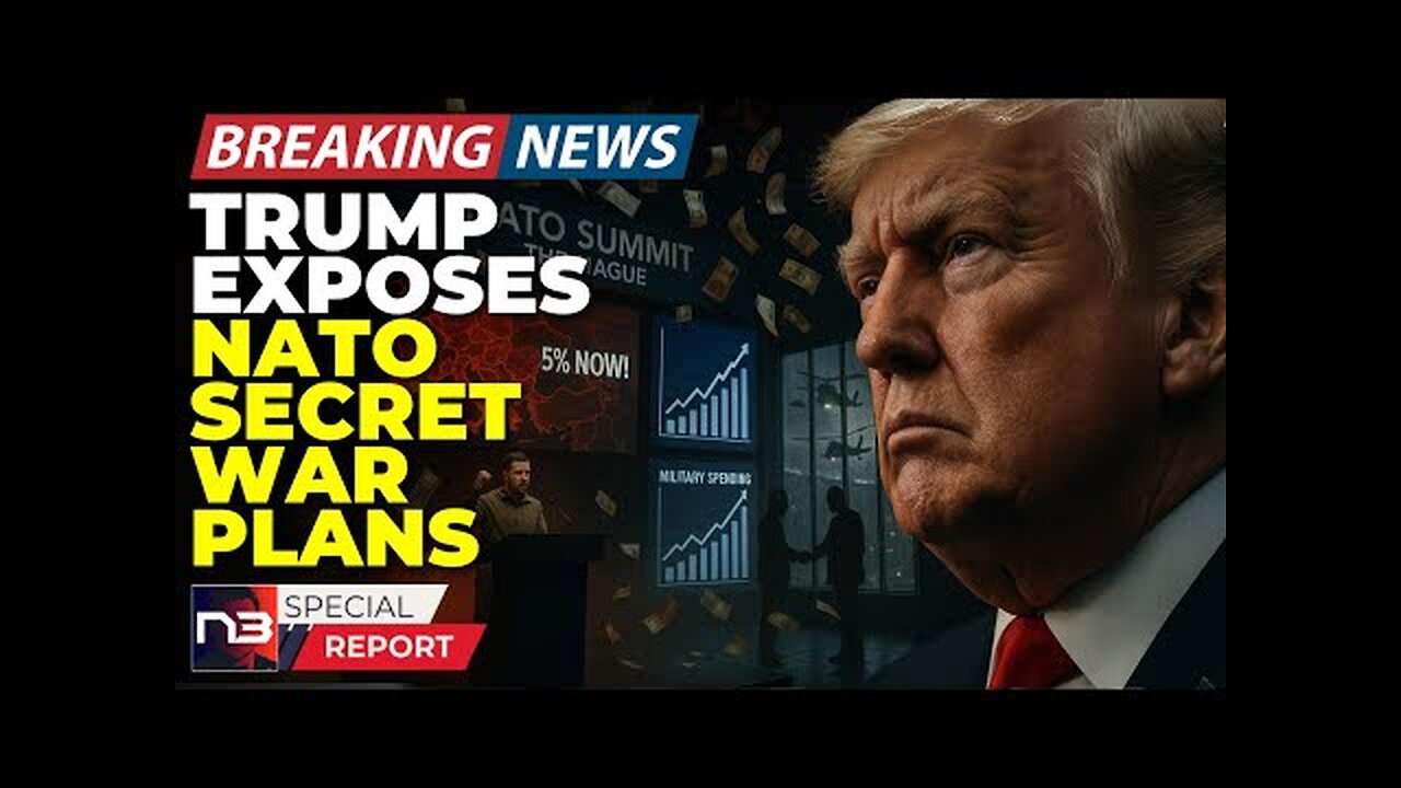 Breaking: Trump Just Destroyed NATO's War Machine in One Speech & Leaders Are Panicking