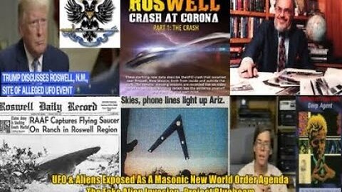 "Unveiling UFO & Alien Secrets: Exposing Masonic New World Order's Flat Earth Agenda"