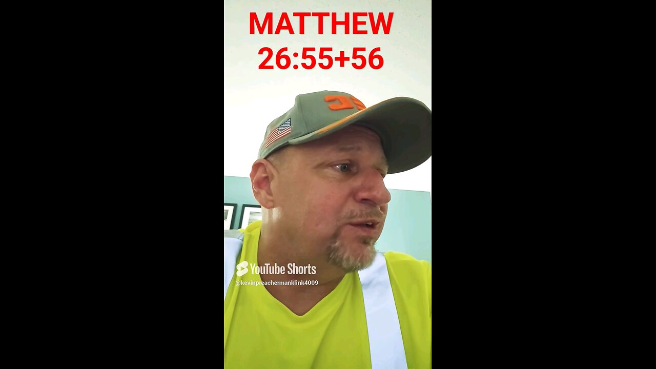 #MATTHEW26:55+56 THE LONG AWAITED PLAN BEGINS !