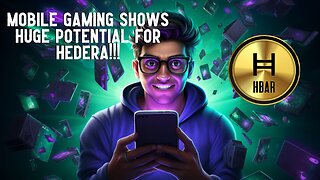 Mobile Gaming Shows HUGE POTENTIAL For Hedera!!!