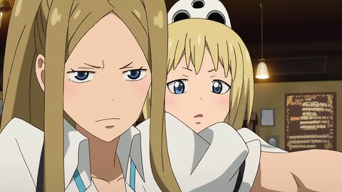 Soul Eater Not - Tsugumi gets punched