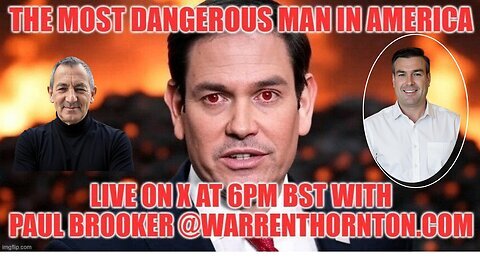 THE MOST DANGEROUS MAN IN AMERICA WITH WARREN THORNTON & PAUL BROOKER