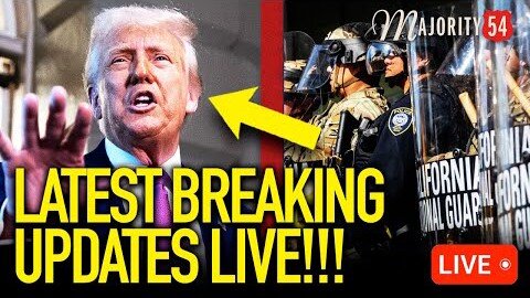 LIVE- Trump WAR on LA RAGES as Military Moves Sound Alarm ⏰️