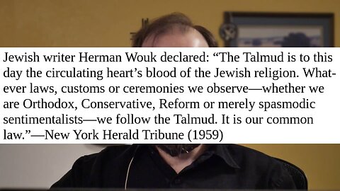 Foundations of Dispensationalism - Principles of Judaism, Part 1: The Talmud