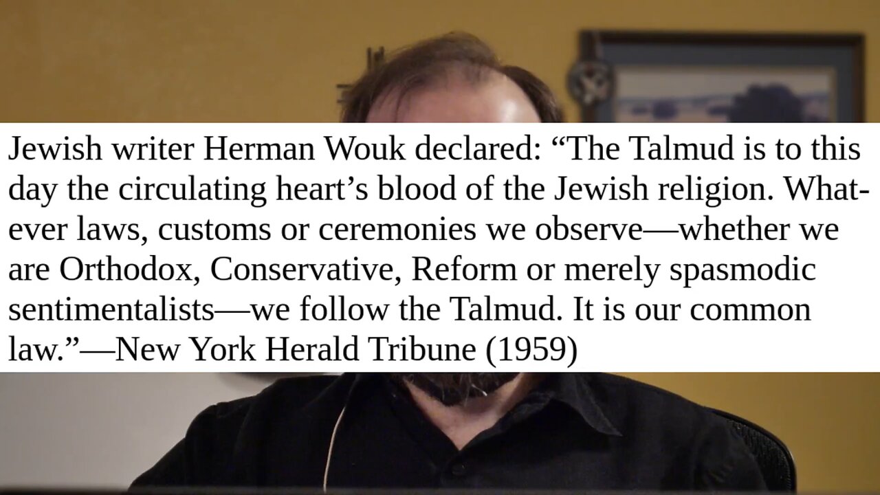 Foundations of Dispensationalism - Principles of Judaism, Part 1: The Talmud