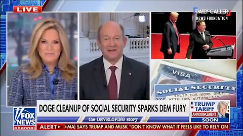 Fox News' Martha McCallum Confronts Sen. Chris Coons Over DOGE's Waste, Fraud, and Abuse Findings