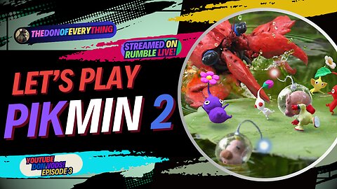 Let's Play Pikmin 2 Remastered - Part 3 | LIVE ON RUMBLE (Walkthrough)!