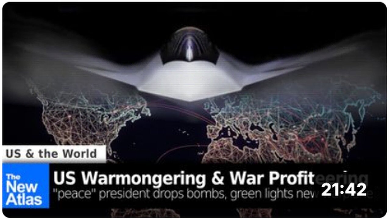 "US 'Peace' President Approves Warplane; Ignites Controversy with Bomb Strikes"