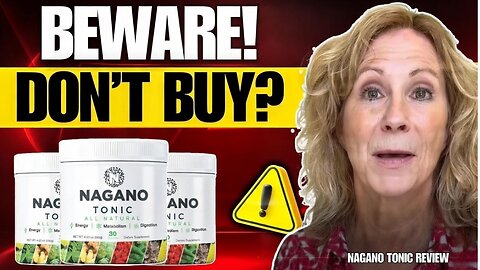 NAGANO TONIC (🛑HONEST rEVIEW 2026🛑) I Told Everything About Nagano Tonic 😱 Nagano Tonic Supplement