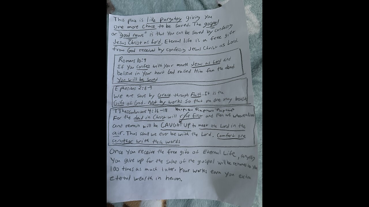 Short 2 Minute Gospel Message