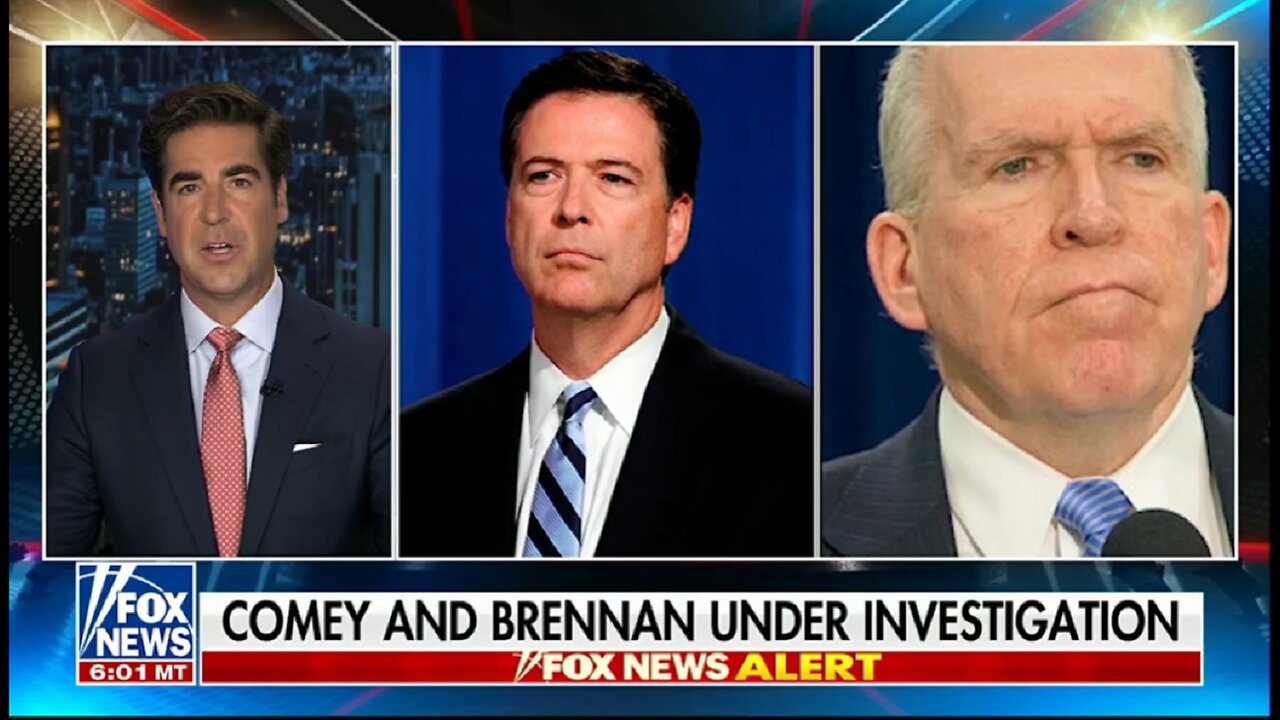 COMEY AND BRENNON UNDER INVESTIGATION