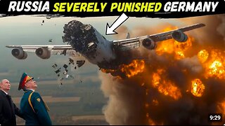 RUSSIA Destroyed German Military Plane Airbus A400M - carrying One PATRIOT Launcher and Two RADARS