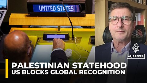 Only the US veto prevents global recognition of Palestinian statehood: Analysis