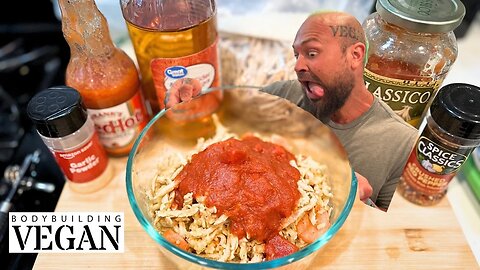Easy Healthy Vegan High-Protein Italian Dinner! Say Grace Rice Cooker Meal! | TheBodybuildingVegan 