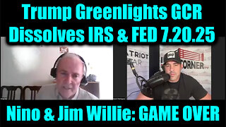 NIN. JIM. END THE FED. GAME OVER. 7-20-25-AT-1PM-CST-30-EST #TRUTH