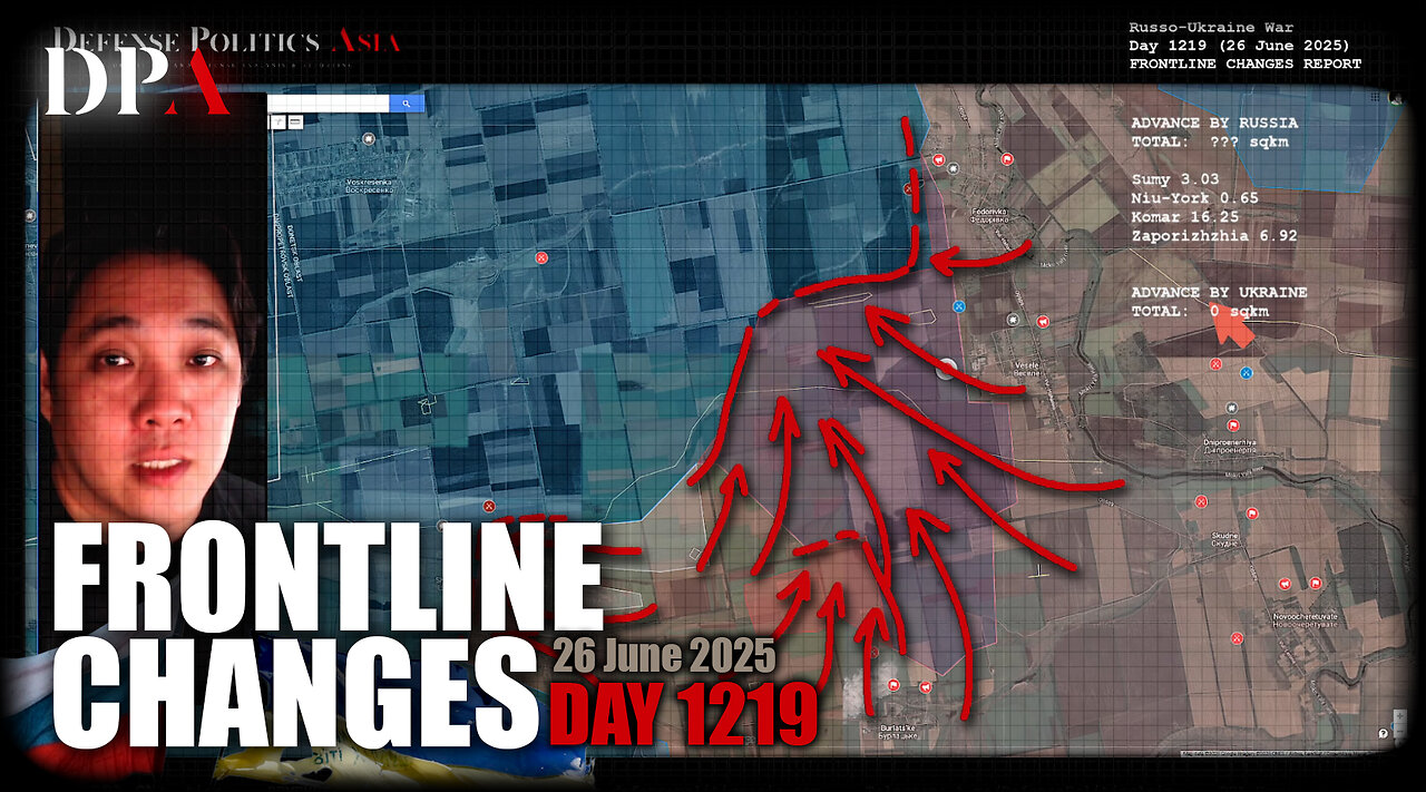 [ Ukraine Frontline Changes ] MASSIVE COLLAPSE CONTINUES at Komar Front! Kamyanske offensive!