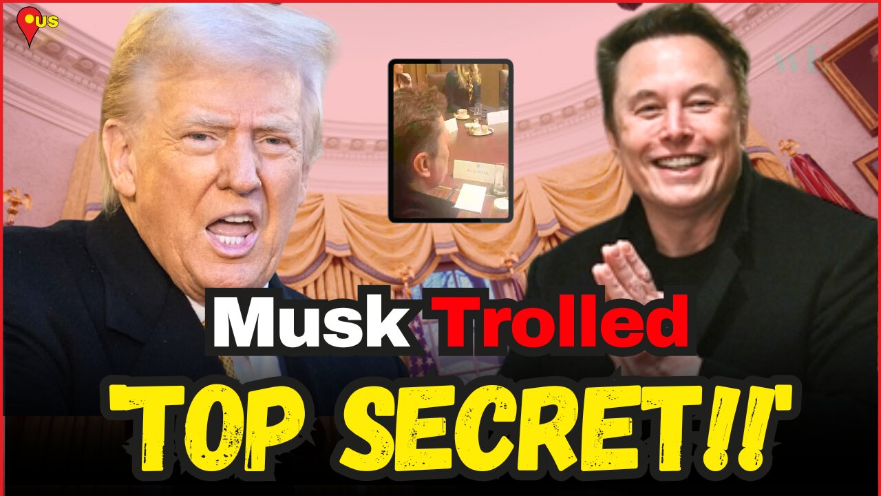 Elon Musk’s Cabinet Meeting Photo Goes Viral: What’s Behind the 'Top Secret!!' Note? - WorldEye