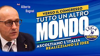 🔴 On. Alberto Bagnai, Respons. econ. Lega, all'evento "Tutta un'altra economia, la sfida del valore"