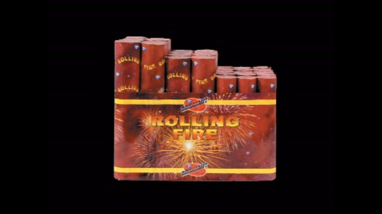 Brillaint - Rolling Fire - 31 Schots Vuurwerk Cake