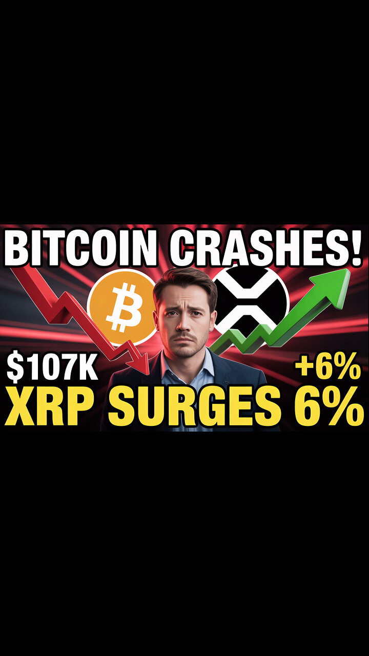 BITCOIN CRASHES Below $110K! XRP Defies Market With 6% Surge - Complete Analysis