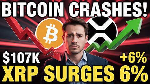 BITCOIN CRASHES Below $110K! XRP Defies Market With 6% Surge - Complete Analysis