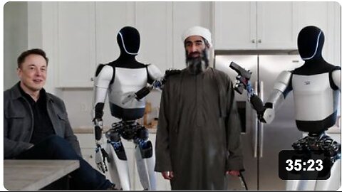 ELON'S dystopian hell! Musk's latest dream is to have TESLA robots follow people to prevent crimes!