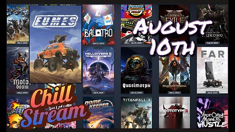 First time playing: FUMES || Gaming stream || August 10th