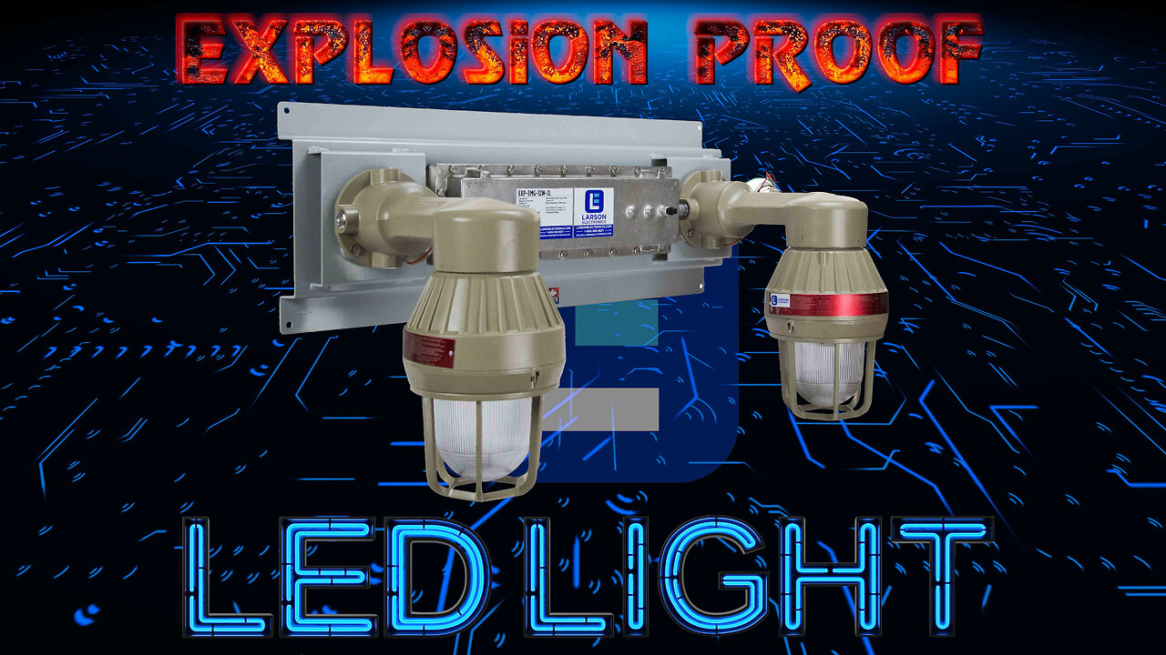 Explosion Proof Bug Eyes Emergency Lighting System - 3 Hour Battery
