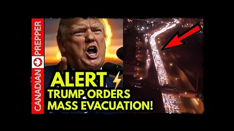 ⚡BREAKING: Trump orders 17 MILLION to leave TEHRAN Before ATTACK, Oil Tankers ON FIRE! 72 HOURS LEFT