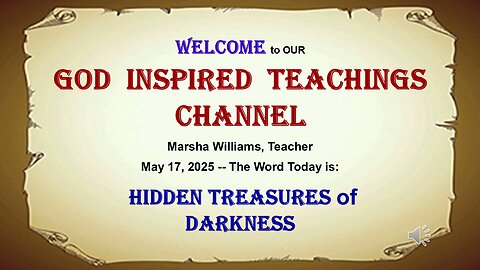 Hidden Treasures of Darkness
