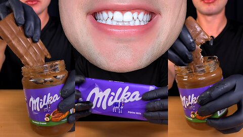 Chocolate ASMR Feast (Crunchy & Melty)